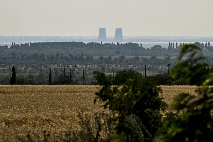 Négy napja nem jut áramhoz a zaporizzsjai atomerőmű