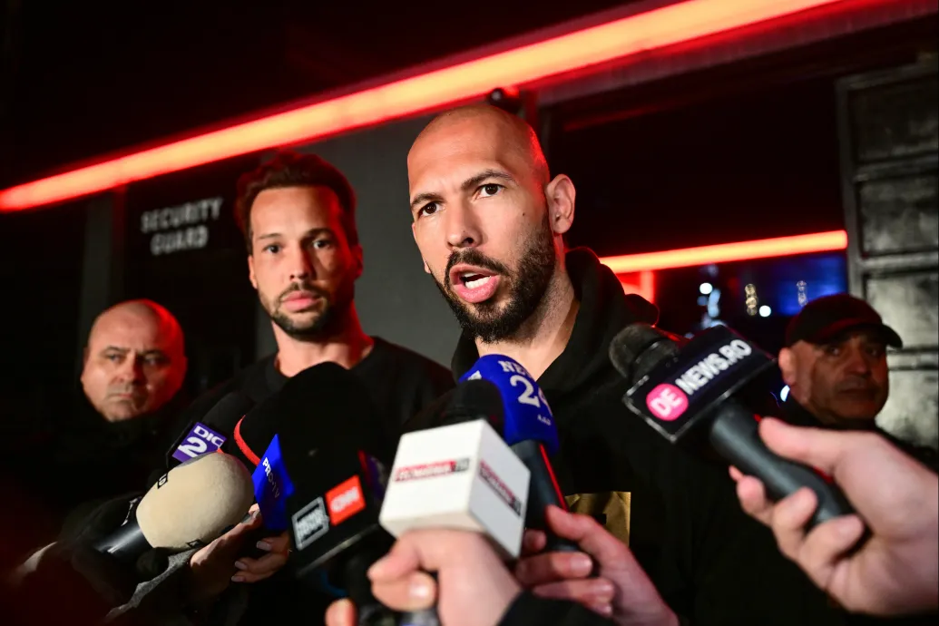 Négy nő is bántalmazással vádolta Andrew Tate-et, mégse indul ellene büntetőeljárás