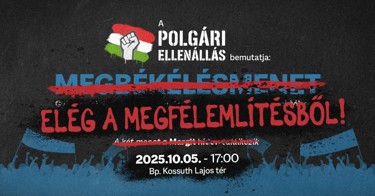 A megbékélés helyett most Juhász Péter megfélemlítése ellen tüntetne Puzsér és a Polgári Ellenállás Mozgalom