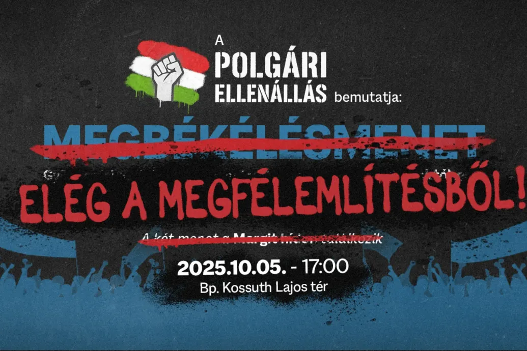A megbékélés helyett most Juhász Péter megfélemlítése ellen tüntetne Puzsér és a Polgári Ellenállás Mozgalom
