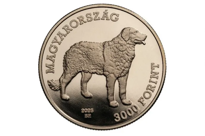 Kuvaszos emlékérmét ad ki a jegybank