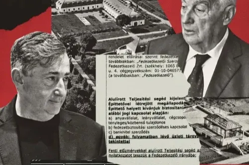 Lőrinc Mészáros, the wealthy friend of Viktor Orbán is behind a construction project of Orbán's father