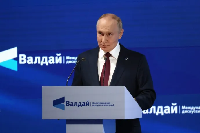 Putyin szerint tönkreteheti az orosz-amerikai kapcsolatokat, ha Ukrajna Tomahawk-rakétákat kap