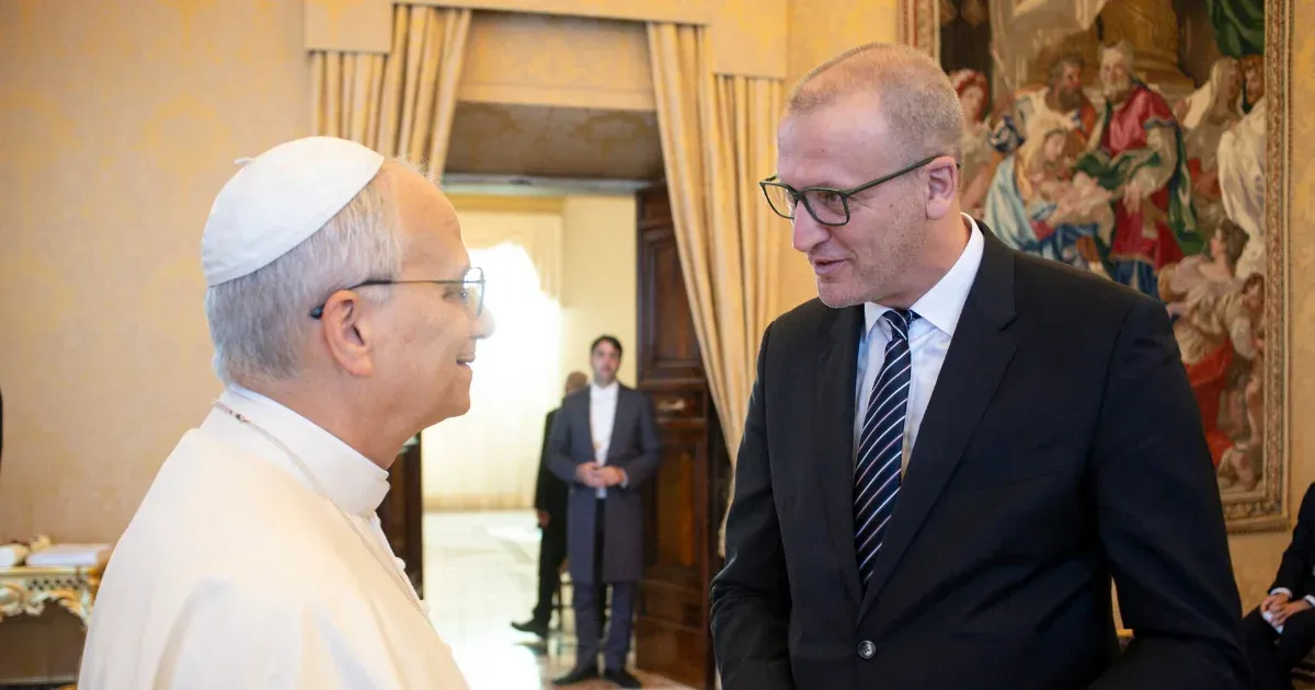 Tarr Zoltán találkozott XIV. Leó pápával