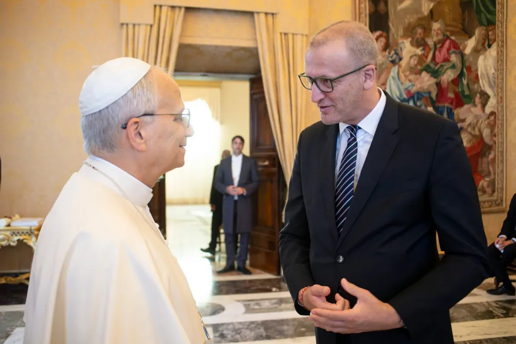 Tarr Zoltán találkozott XIV. Leó pápával