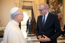 Tarr Zoltán találkozott XIV. Leó pápával