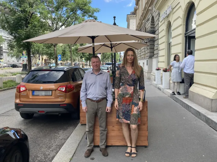 Holtzer Péter és Lovas Eszter. Fotó: G7