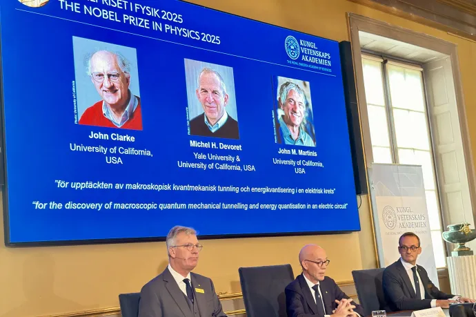 Kvantumfizika kézzel fogható méretben – ezért járt az idei fizikai Nobel-díj