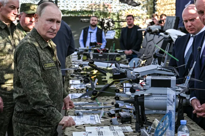 Putyin üzenete egyértelmű: ha a Nyugat fokozza Ukrajna támogatását, még több drónos berepülés lesz