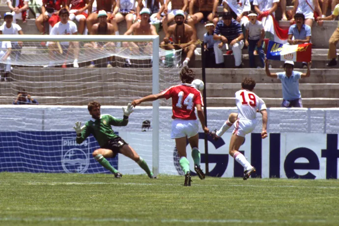 Az egyik szovjet gól – Fotó: Peter Robinson – Empics / Empics Sport / PA Images / Getty Images