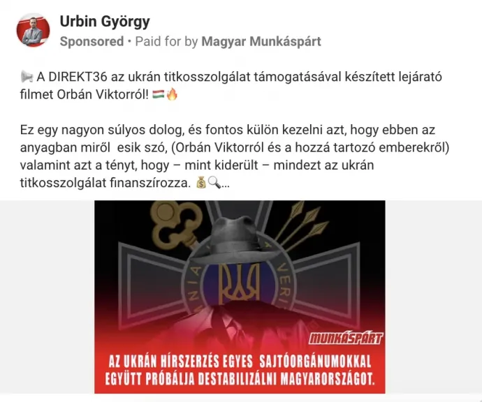 Forrás: Meta Ad Library