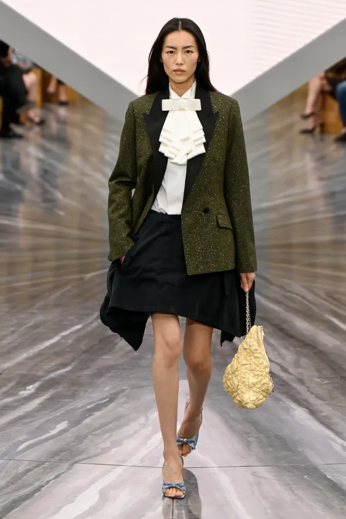 A Dior bemutatója a párizsi divathéten, 2025. október 1-jén – Fotó: Peter White / Giovanni Giannoni / Getty Images