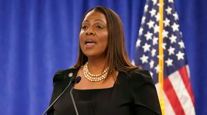 Letitia James – Fotó: Timothy A. Clary / AFP