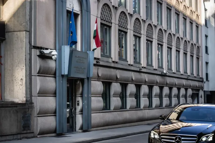 The Hungarian Permanent Representation in Brussels – Photo: Kristof Vadino / De Tijd