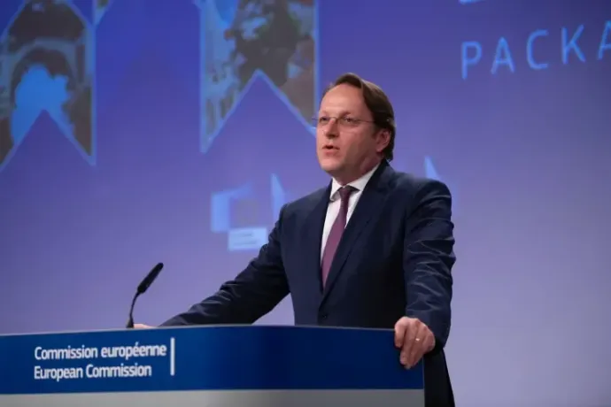 Olivér Várhelyi as EU Commissioner – Source: Várhelyi’s Facebook page
