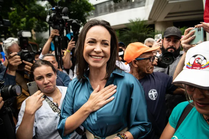 Venezuelai ellenzéki vezető kapta a Nobel-békedíjat