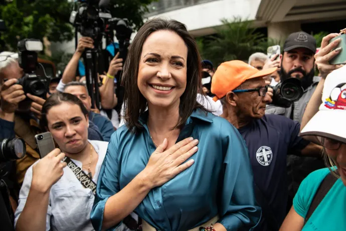 Venezuelai ellenzéki vezető kapta a Nobel-békedíjat