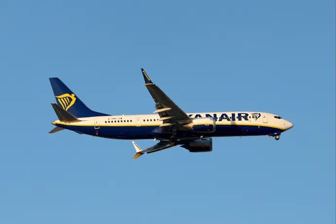 Hat percre elég üzemanyag maradt a Ryanair egyik gépében a manchesteri landolás után