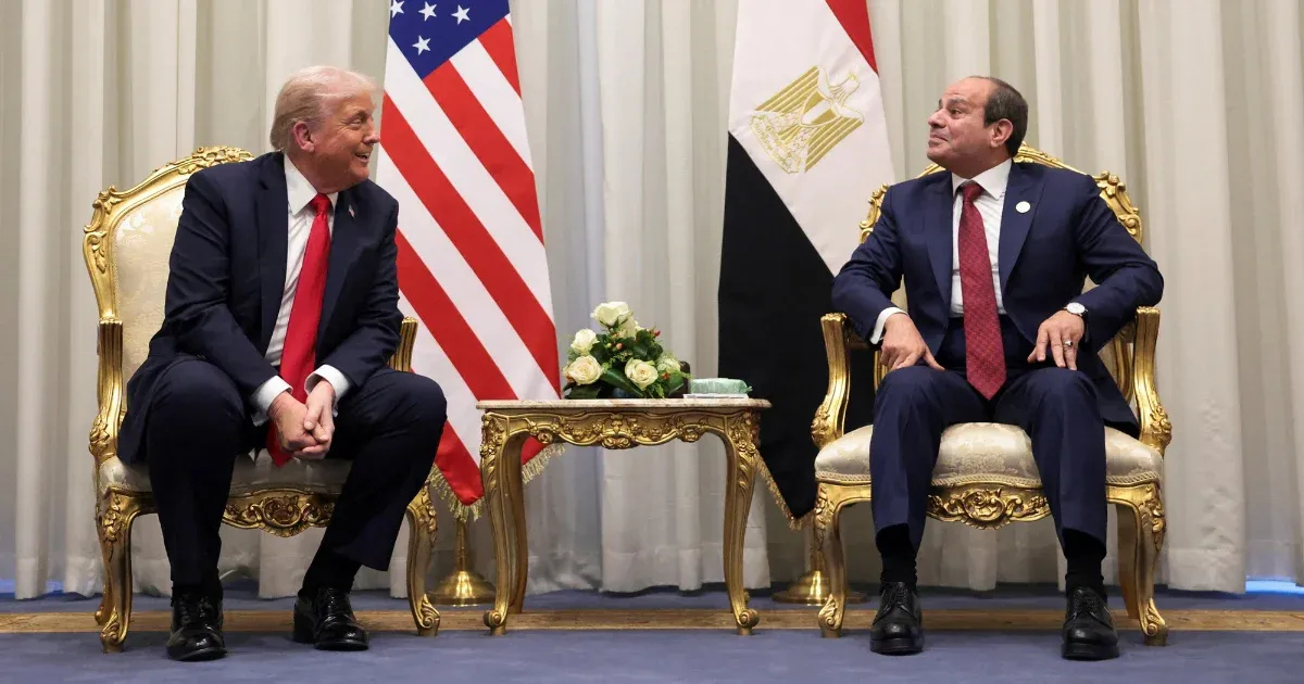 Trump bejelentette, izraeli-palesztin béketerve második fázisáról tárgyalnak Egyiptomban