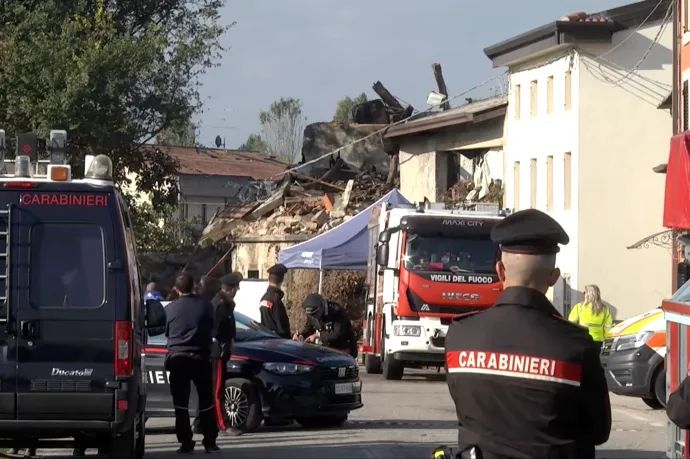 Egy kilakoltatási akció közben, robbanásban halt meg három csendőr Olaszországban