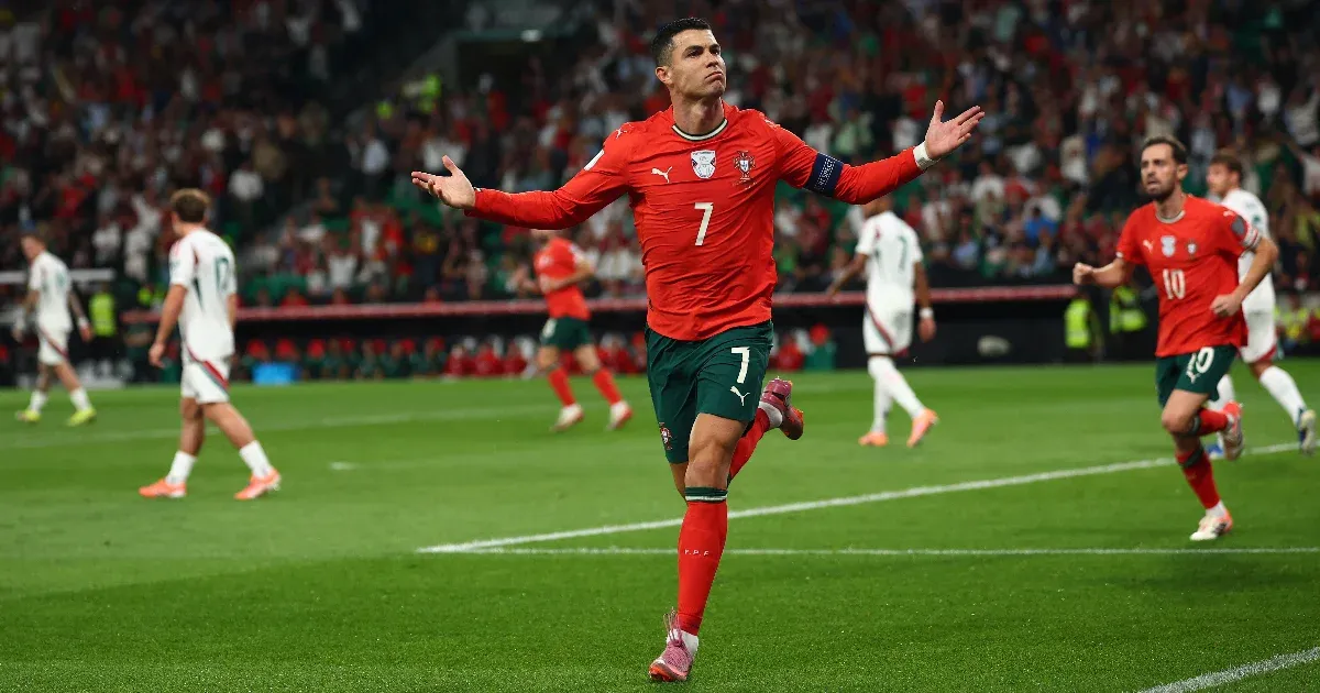 Ronaldo duplázott, Szoboszlai a 91. percben egyenlített Portugáliában