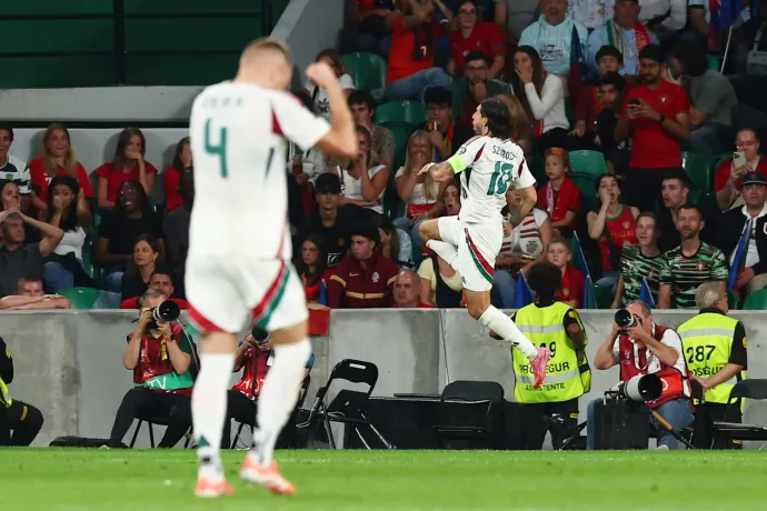 Ronaldo duplázott, Szoboszlai a 91. percben egyenlített Portugáliában