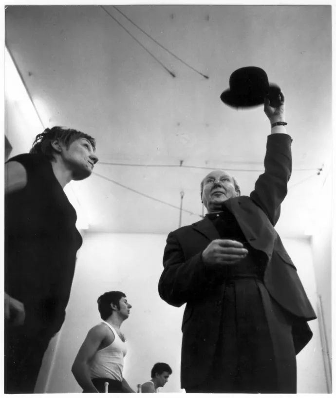 Bohóciskola. Állami Artistaképző, Budapest (1974) – Fotó: Benkő Imre