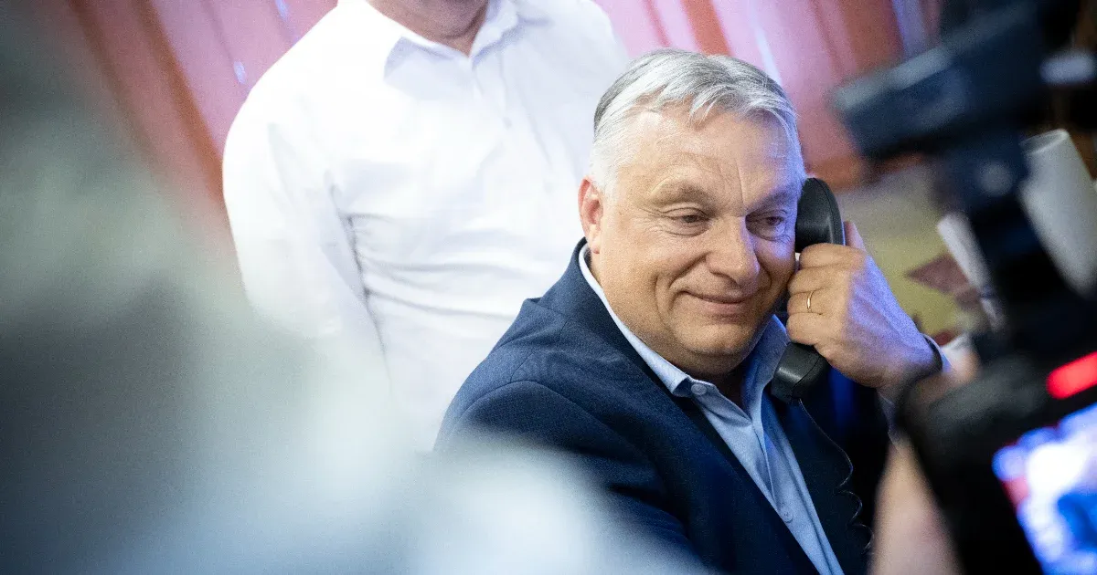 Orbán Viktor telefonon egyeztetett Trumppal a budapesti béketárgyalásról