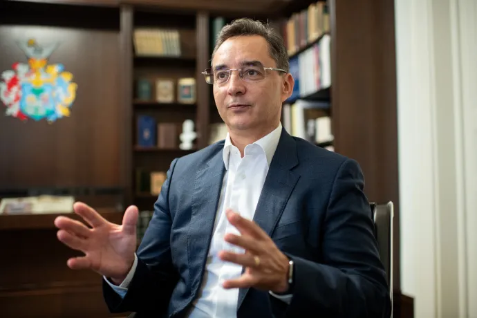 Papp László polgármester – Fotó: Bődey János / Telex