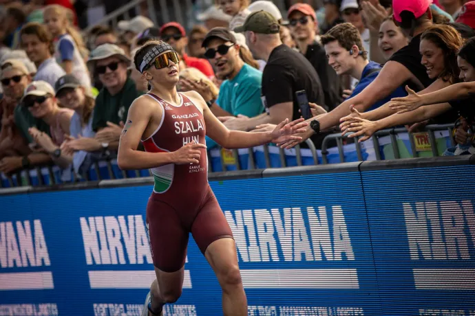 Szalai Fanni ezüstérmes lett a juniorok között a triatlon-világbajnokságon