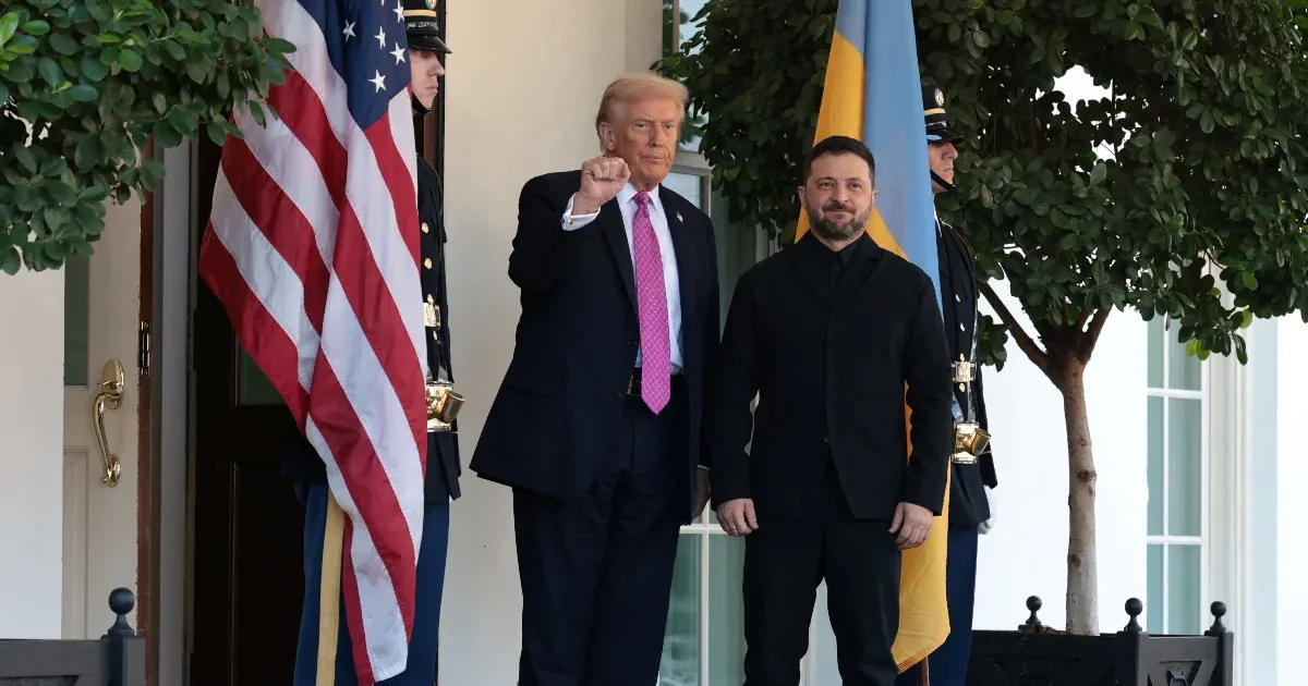 Megérkezett Zelenszkij a Fehér Házba, légvédelmi fegyverekről tárgyalhatnak Trumppal