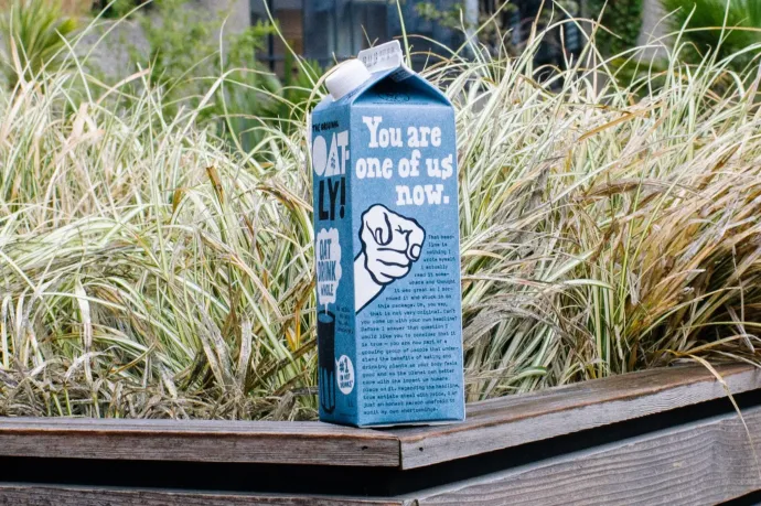 A világvége-hangulat miatt nem fogy elég zabtej az Oatly vezére szerint