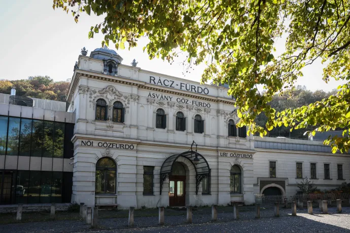 A Rác fürdő 2025. október 20-án – Fotó: Huszti István / Telex