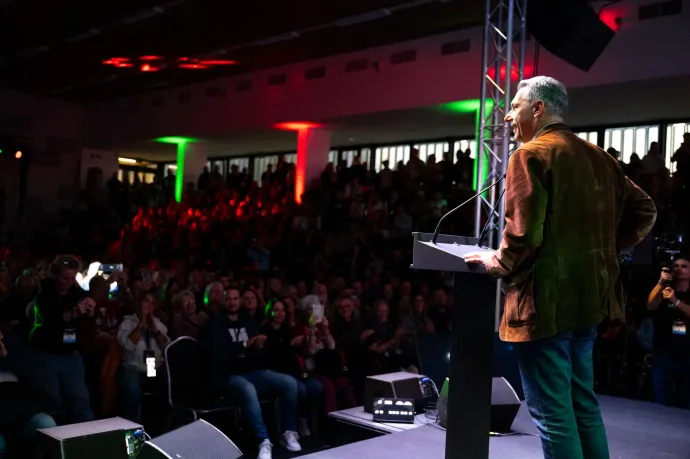 Lázár János a Harcosok Klubjának második edzőtáborában a zánkai Erzsébet-táborban 2025. október 19-én – Fotó: Lázár János / Facebook