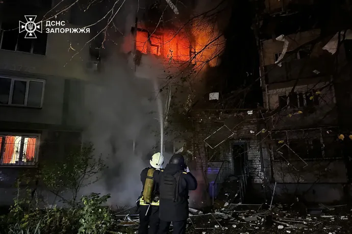 Heten meghaltak az Ukrajna ellen indított nagyszabású orosz légitámadásban