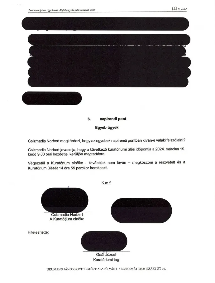 Forrás: Neumann János Egyetemért Alapítvány