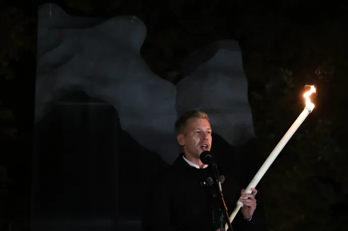 Magyar Péter: 56-ban az oroszok sem akartak maguktól elmenni, a korrupt Orbán-rendszer sem fog magától elmenni