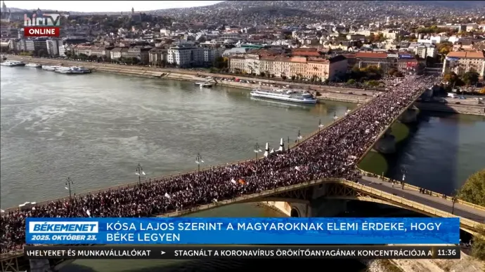 Forrás: Hír TV / képernyőkép