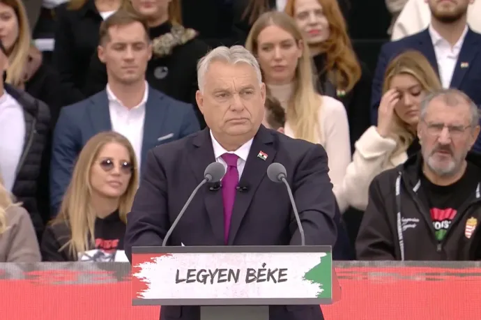 Hányszor említette Orbán Viktor az október 23-i beszédében az oroszokat? Na és Brüsszelt?