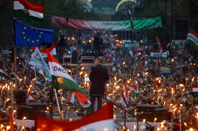 Lezajlott a nagy utcai erőpróba: Orbán lojalitást kért, Magyar rendszerváltást ígért és egy szabad országot