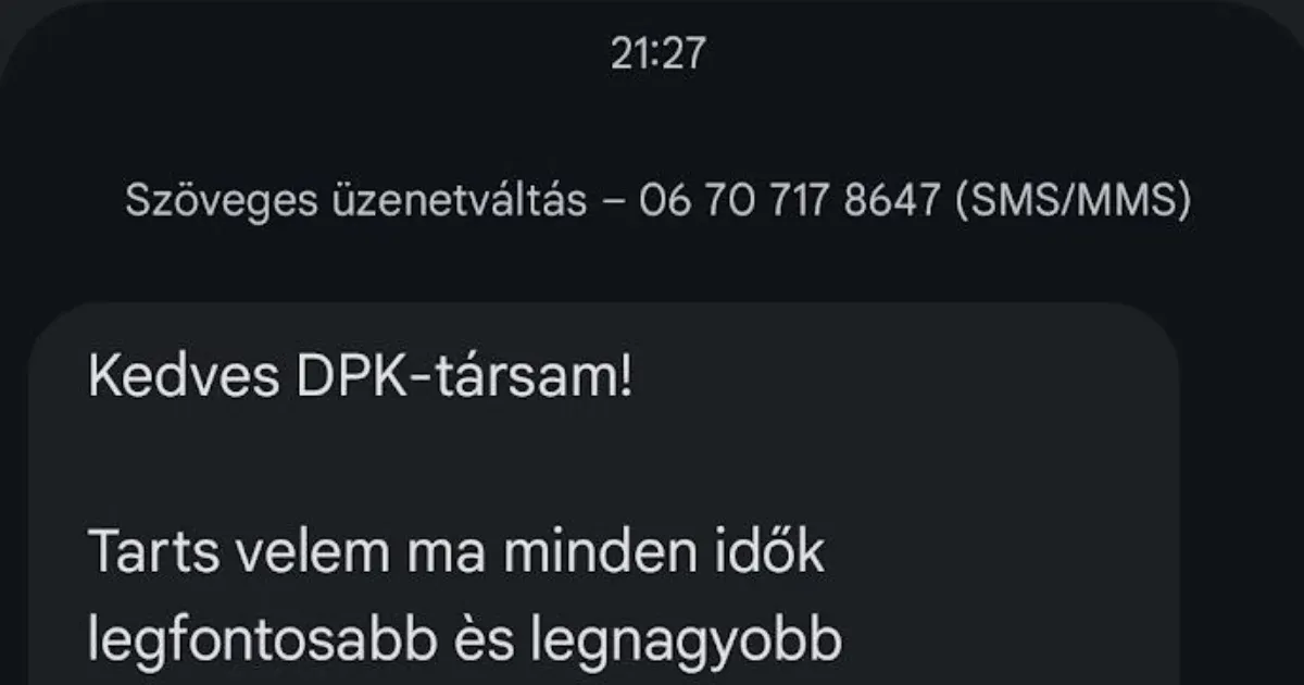 Durván elkéstek Orbán Viktor sms-ei, órákkal a vége után hív a Békemenetre