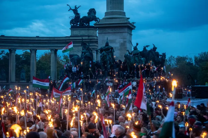 Két feljelentést tettek a rendőrök a nemzeti menethez kapcsolódó drónozások miatt