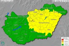 Viharos szél miatt riasztást adtak ki, 80 km/h-s lökések is lehetnek