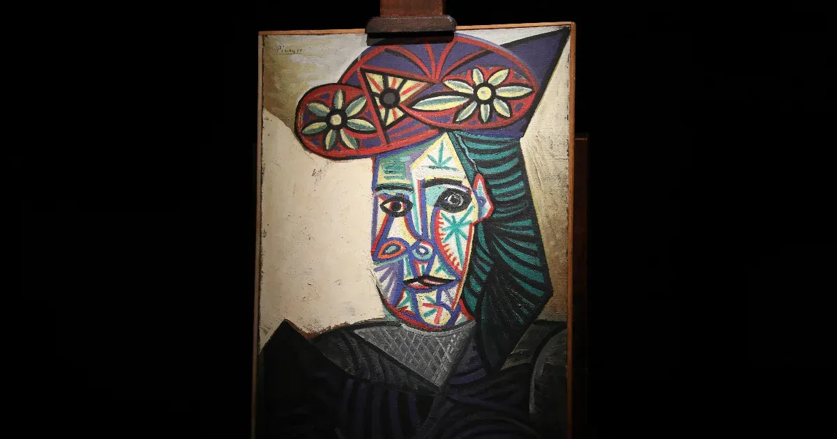 12,5 milliárd forintnyi összegért kelt el a Picasso-festmény, ami évtizedekig...