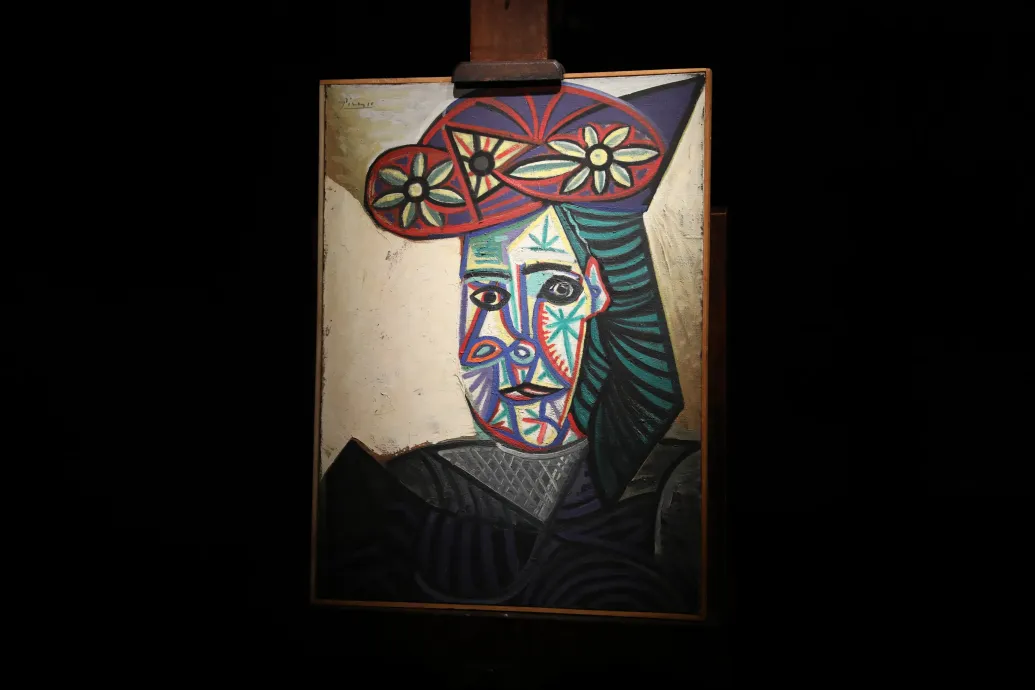 12,5 milliárd forintnyi euróért kelt el a Picasso-festmény, ami évtizedekig egy családi gyűjteményben lapult