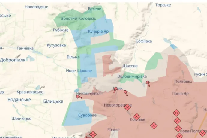 Felszámolták az áttöréssel fenyegető orosz kiszögellést az ukránok, de így is veszélyben egy kulcstelepülés