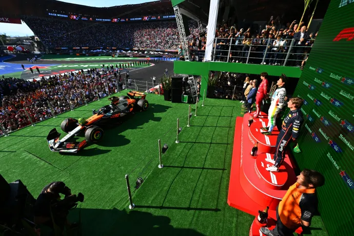 F1: Norris a sima mexikói győzelme után egy pontos előnnyel átvette a bajnokság vezetését