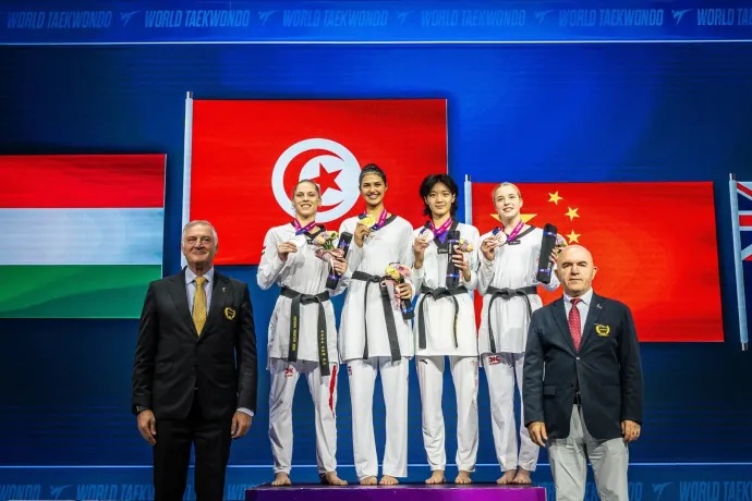 Az olimpiai bajnok Márton Viviana ezüstérmes lett a taekwondo-világbajnokságon