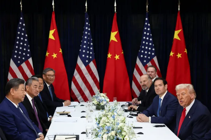 Trump szerint akkora siker volt a találkozója Hszi Csin-pinggel, hogy 10-ből 12-est adna rá