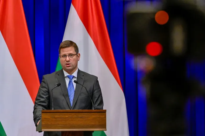 Gulyás az MI-vitáról: Magyar Péter legfeljebb magát jelenthetné fel